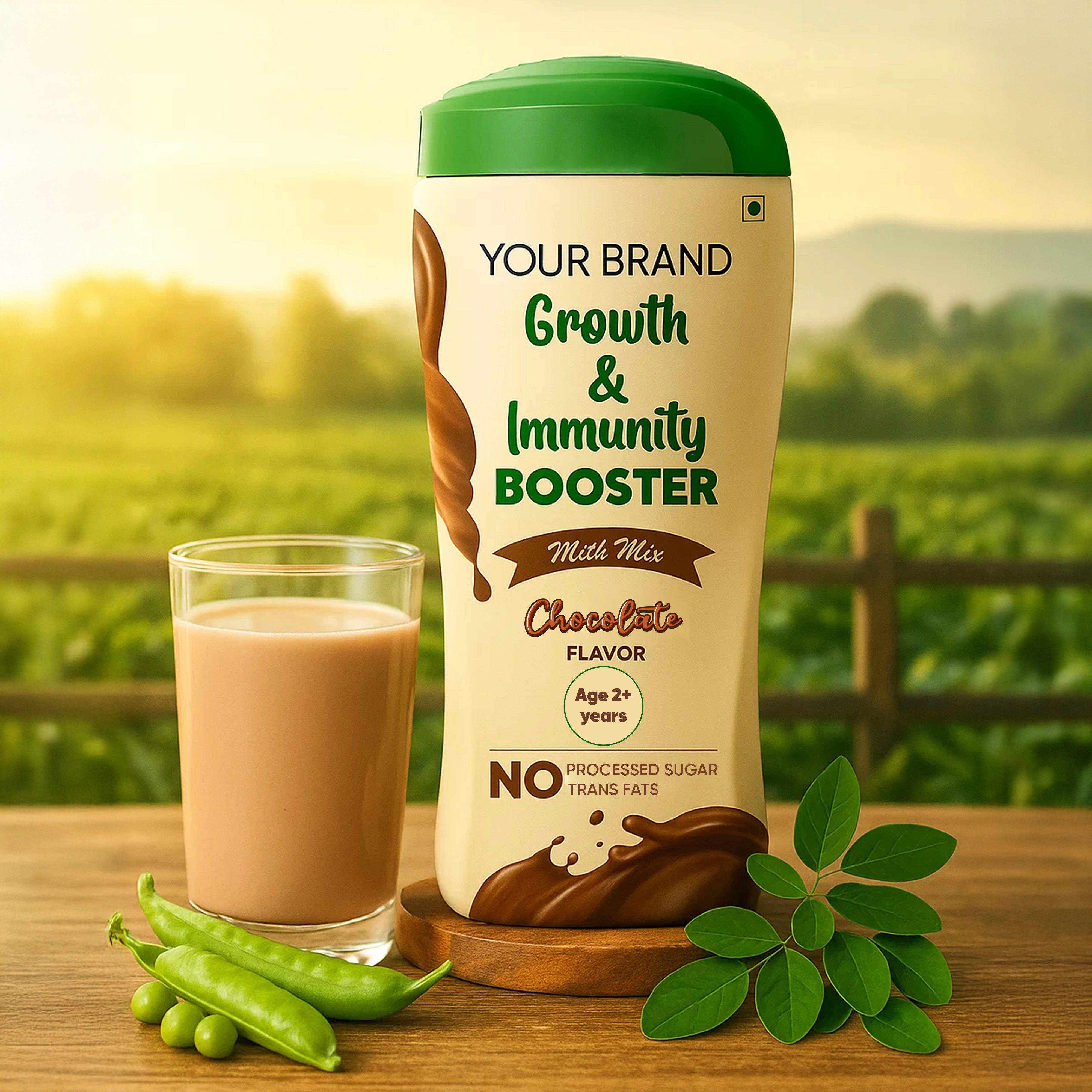 Growth and Immunity Booster Milk Mix