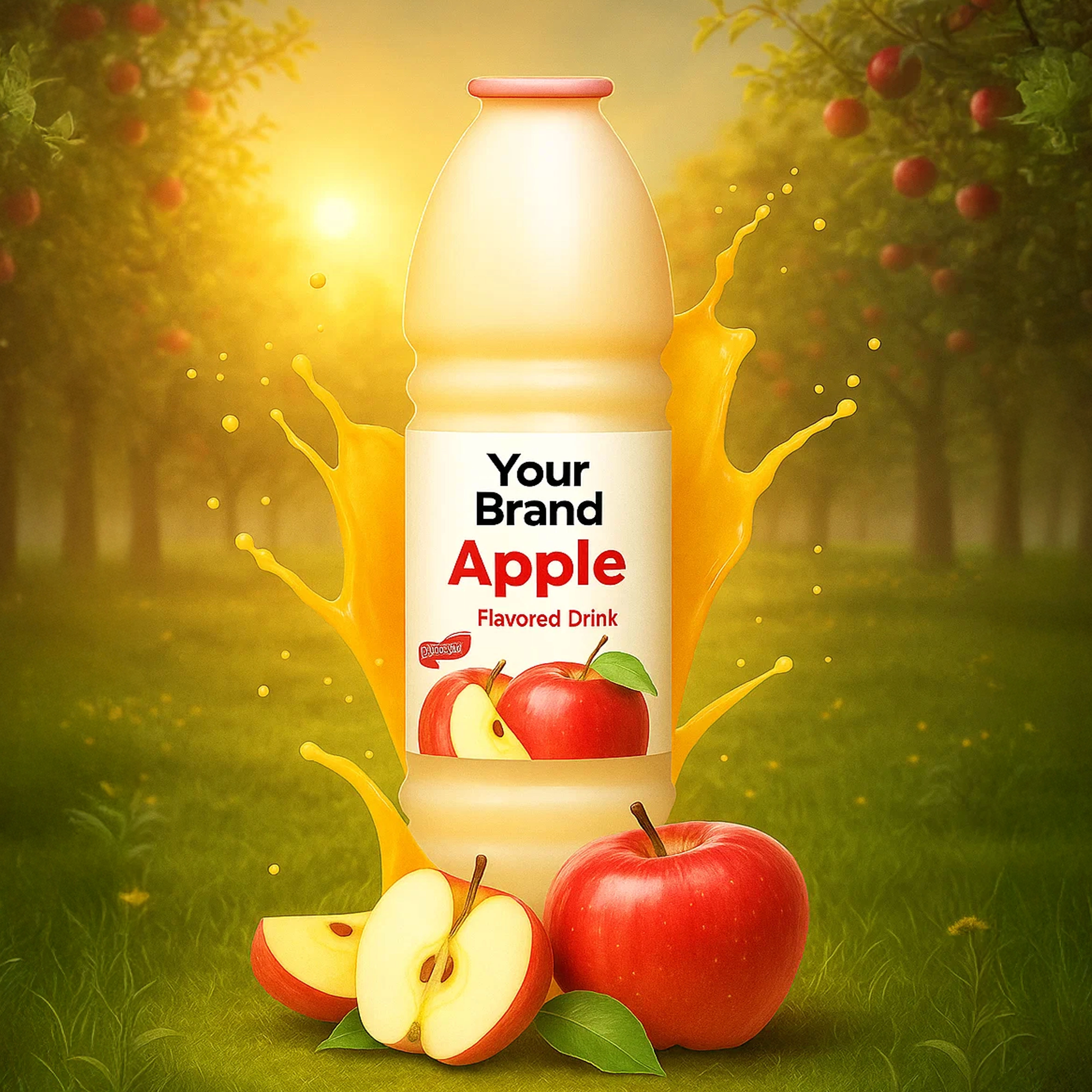 Apple Fruit Drink (Without Pulp)