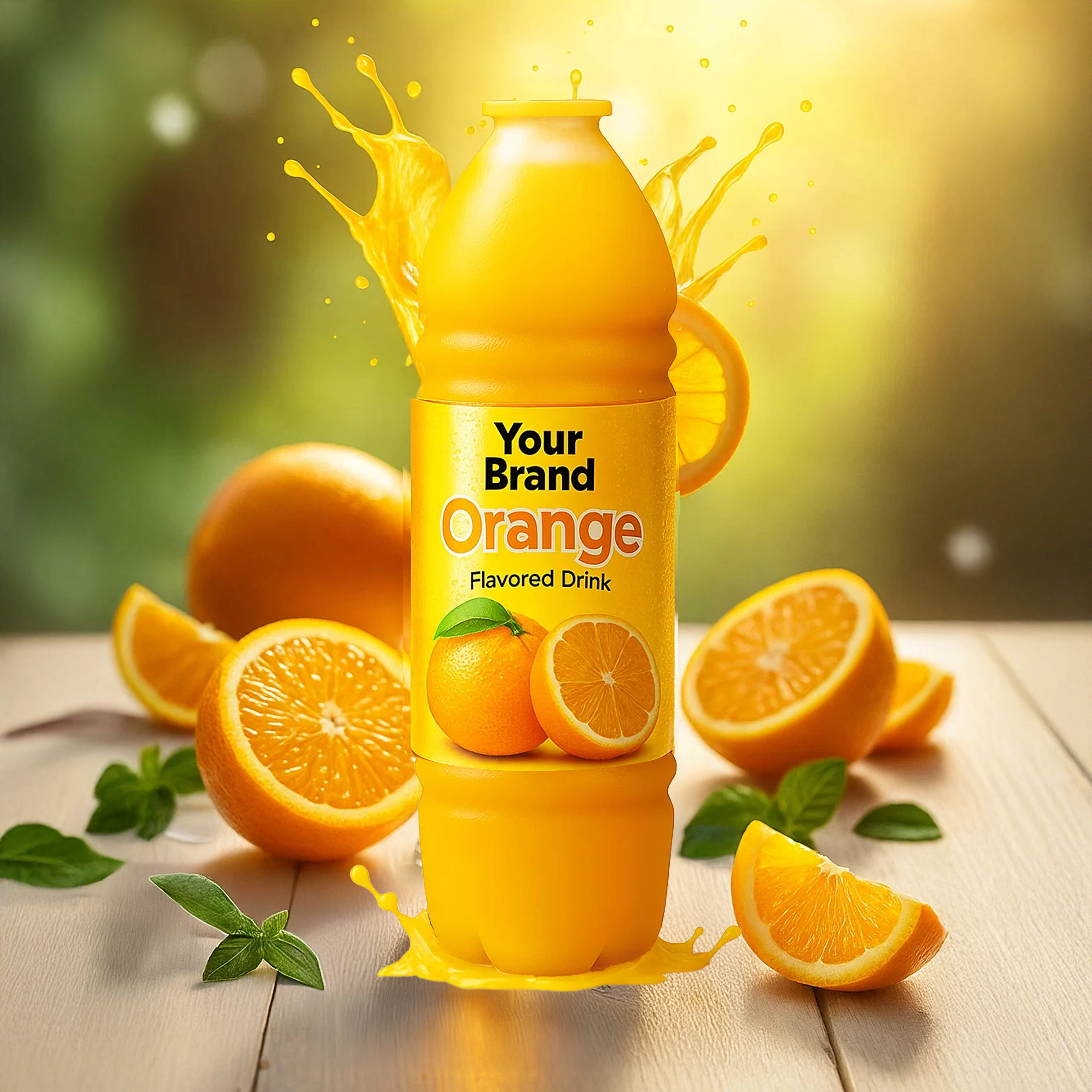 Orange Fruit Drink (Without Pulp)