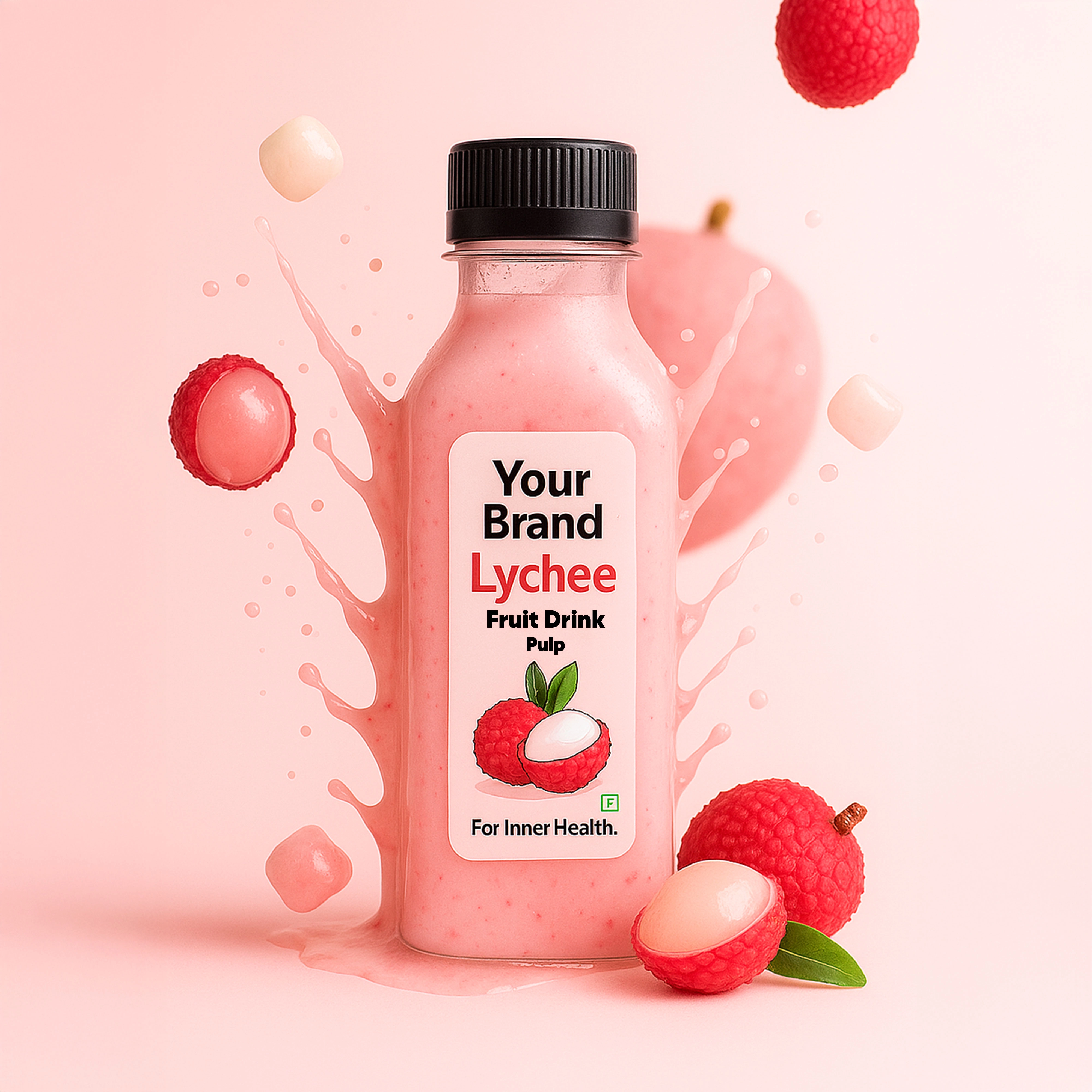 Lychee Fruit Drink (With Pulp)