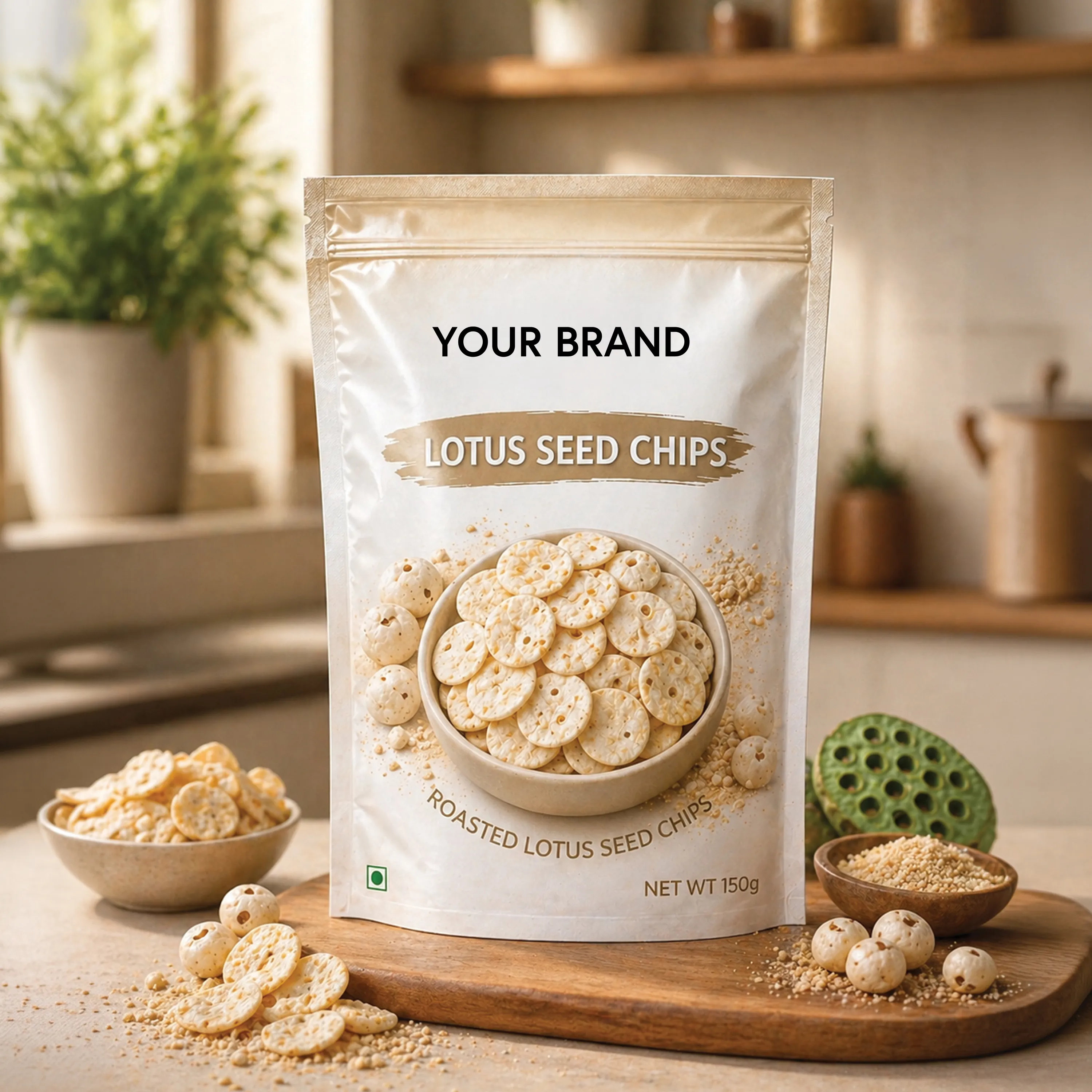 Lotus Seed Baked Chips