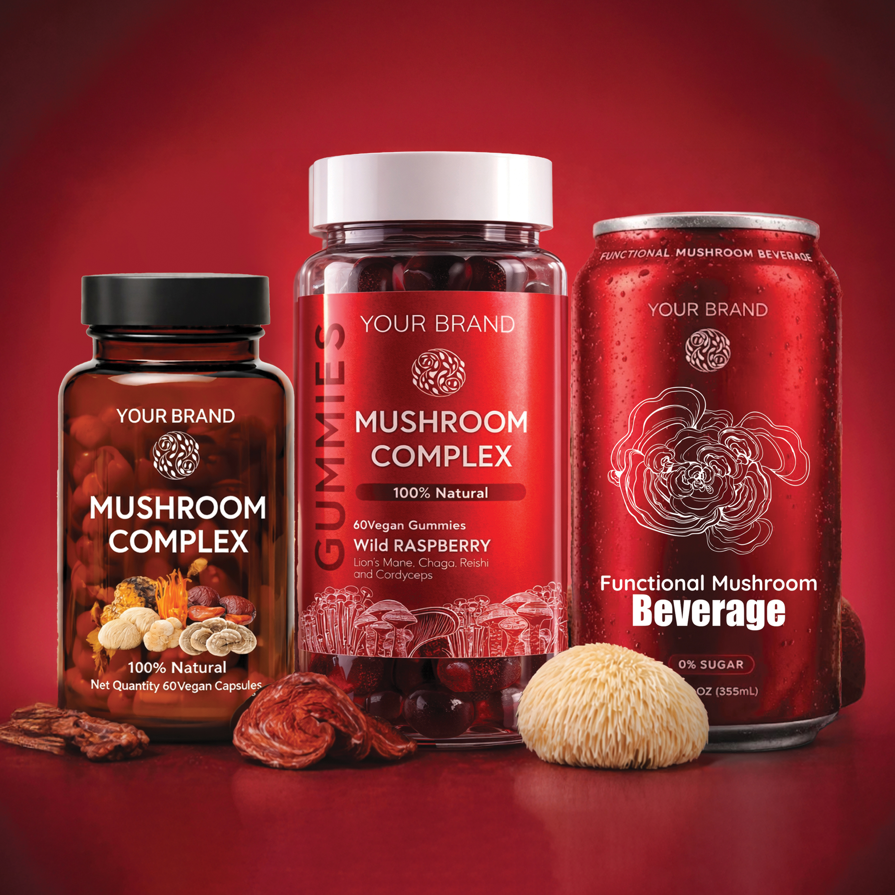 Functional Mushroom Range