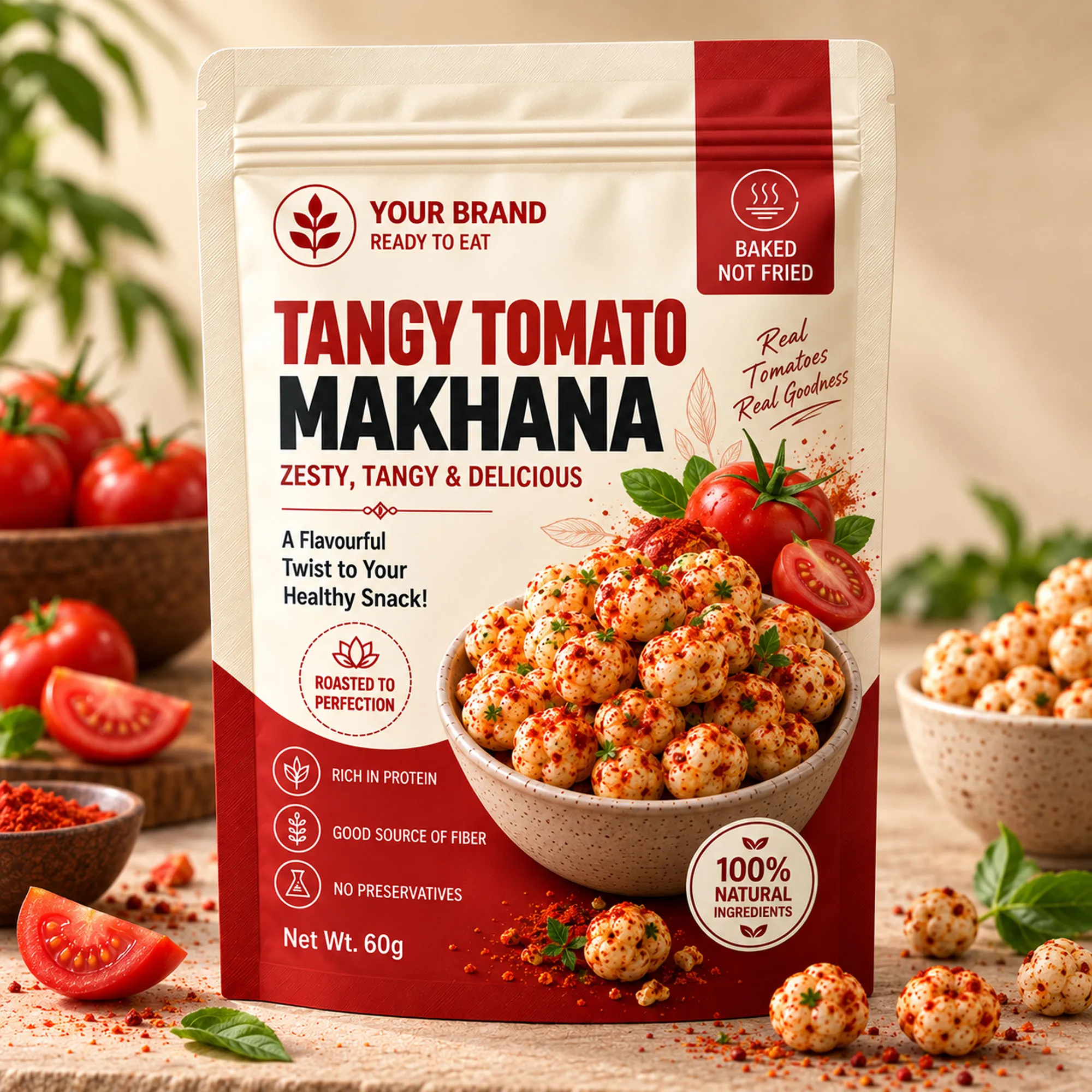 Tangy Tomato Makhana